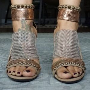 GIUSEPPE ZANOTTI x BALMAIN sandals